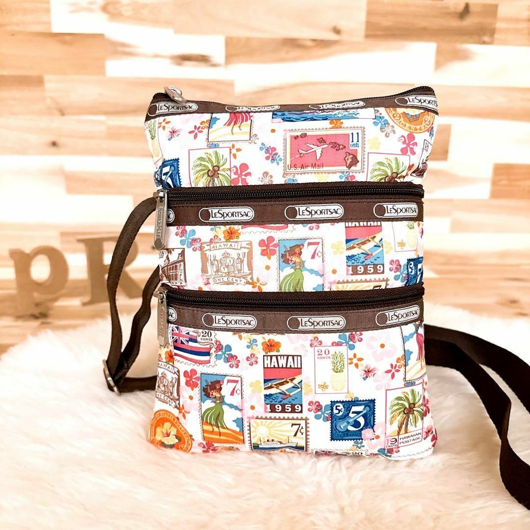 LeSportsac - ハワイ限定【レスポートサック】切手 ハワイアン柄 ...