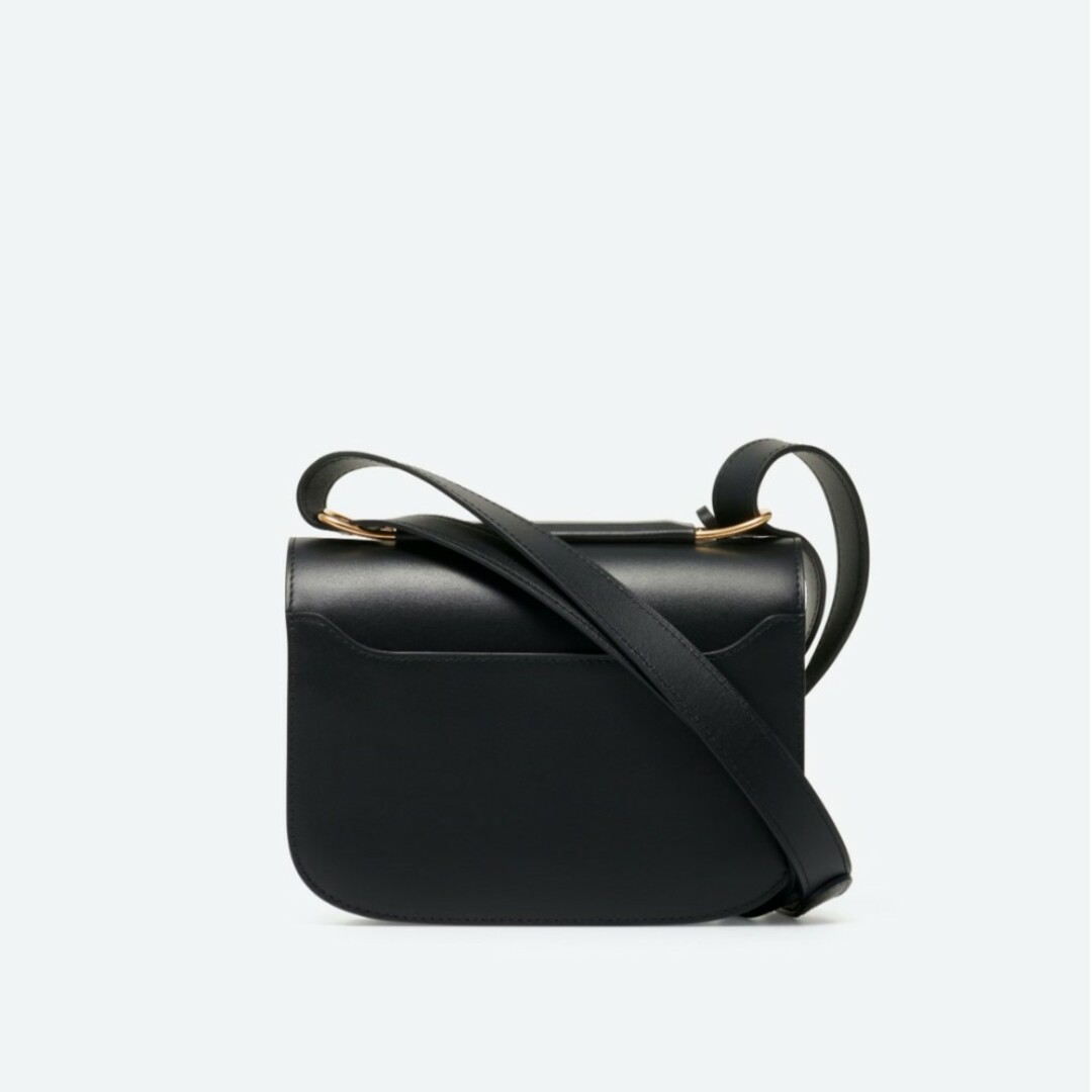 DELVAUX - DELVAUX Lingot デルヴォー ランゴー 黒 PMサイズの DELVAUX - DELVAUX Lingot デルヴォー ランゴー 黒 PMサイズの