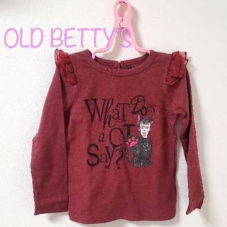 オールドベティーズ(OLD BETTY'S)の【110】オールドベティーズ　長袖　トップス(Tシャツ/カットソー)