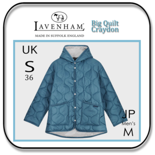 ラベンハム(LAVENHAM)のラベンハム　キルティングジャケット クレイドン　UK（36）S / JP M(ナイロンジャケット)