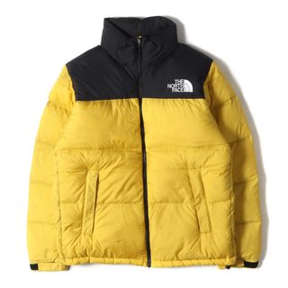 ノースフェイス(THE NORTH FACE) ダウンジャケット(メンズ)（イエロー