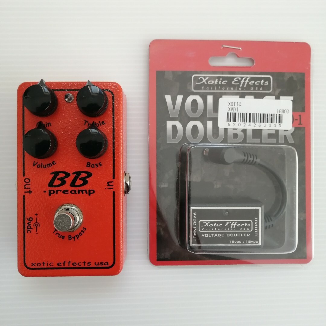 バーゲンで ☆美品☆Xotic Preamp BB BB Preampu0026VOLTAGE DOUBLER