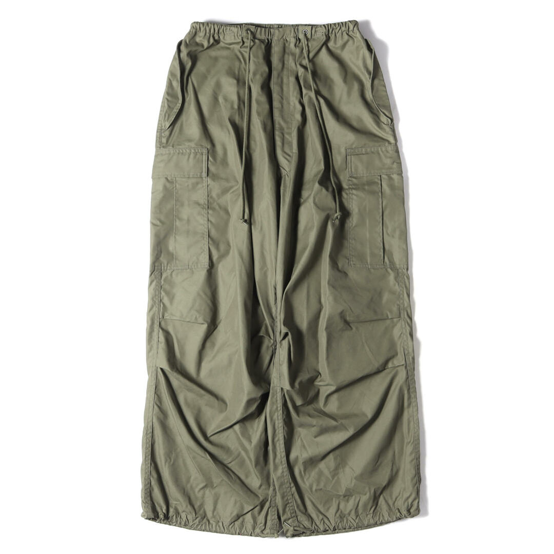HYKE - HYKE ハイク パンツ サイズ:4 XL 21AW コットンナイロン サテン