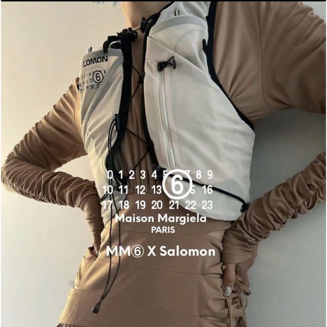 MM6 Maison Margiela Salomon クロップドベスト ジレ