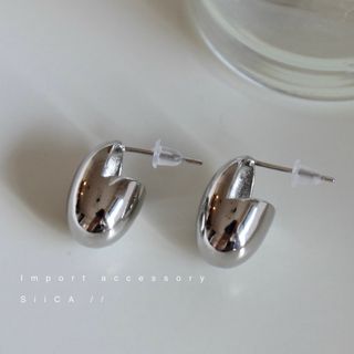 スピックアンドスパン(Spick & Span)の【SILVER925コーティング】ピアス No.P2343 silver(ピアス)