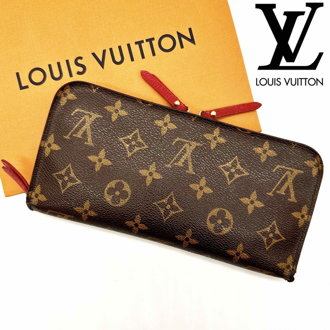 極美品　LOUIS VUITTON ルイ・ヴィトン  長財布　レザー　モノグラムChloekomono