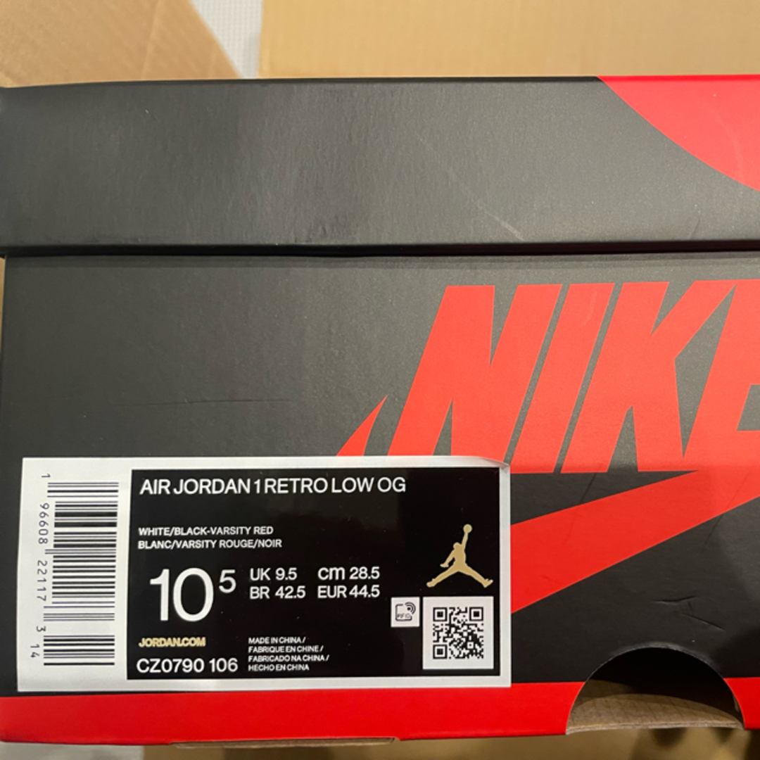 NIKE(ナイキ)のNike Air Jordan 1 Low OG US10.5 28.5cm メンズの靴/シューズ(スニーカー)の商品写真