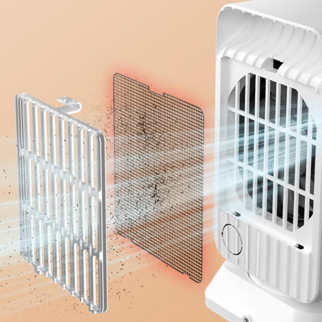 セラミックファンヒーター 首振り 電気ストーブ  冷え症対策 スマホ/家電/カメラの冷暖房/空調(ファンヒーター)の商品写真