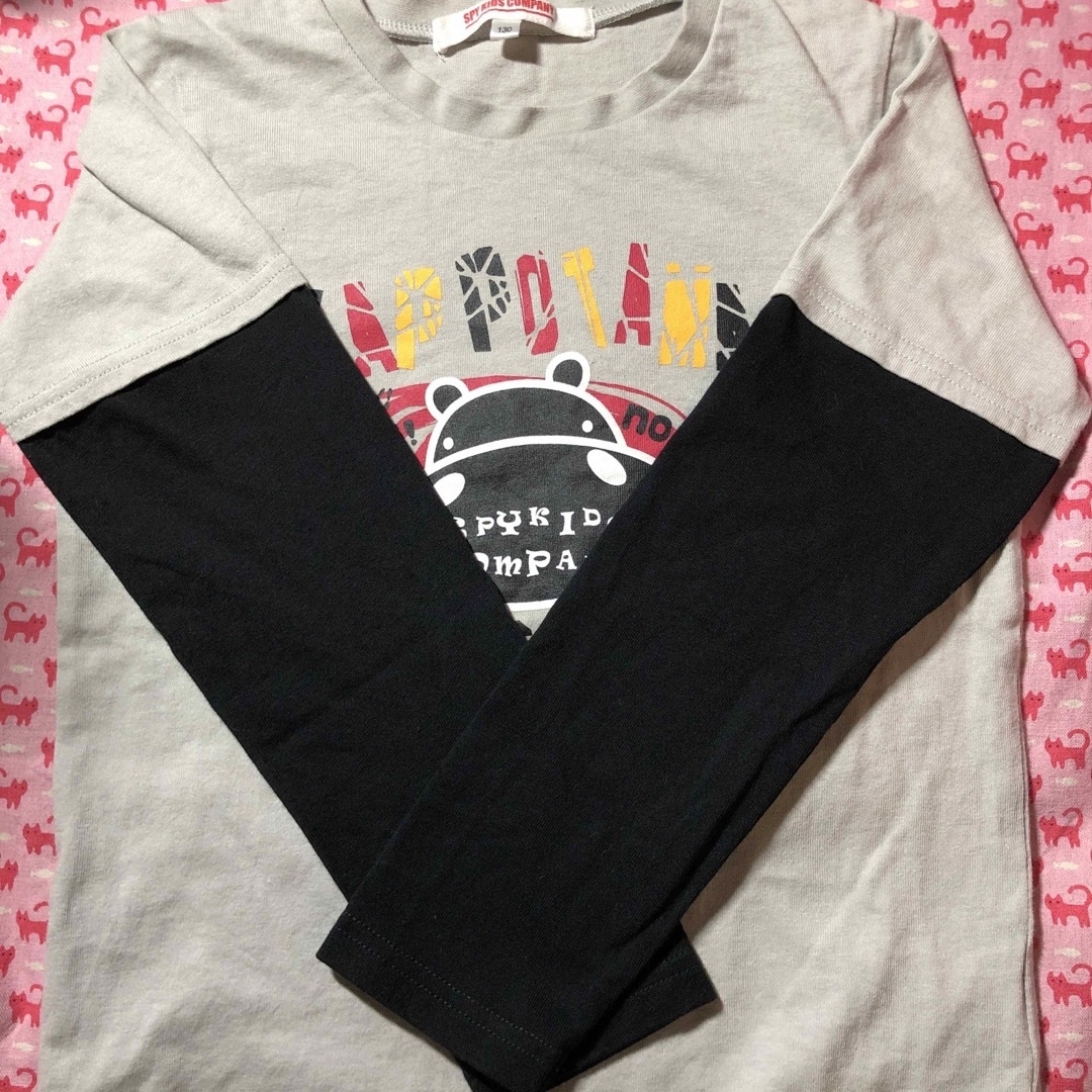 ⭐️重ね着風ロンT⭐️キッズ　サイズ 130 キッズ/ベビー/マタニティのキッズ服男の子用(90cm~)(Tシャツ/カットソー)の商品写真