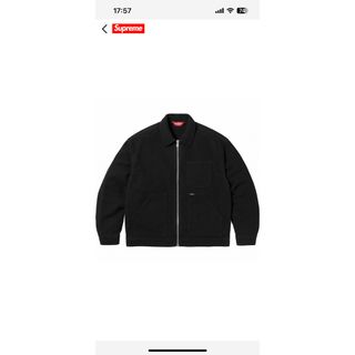 シュプリーム(Supreme)の【ほぼ新品未使用】supreme モールスキンジャケット　L(ブルゾン)