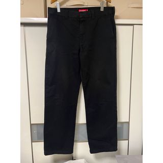 18a/w supreme work pant navy ネイビー 34