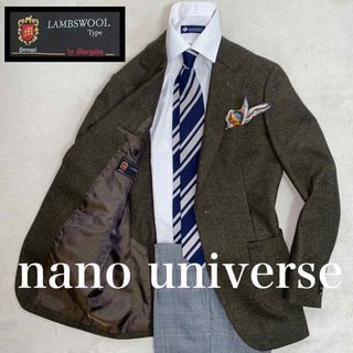 ナノユニバース(nano・universe)のnano universe 使用感のない美品　高級ポルトガル製生地　46 M位(テーラードジャケット)