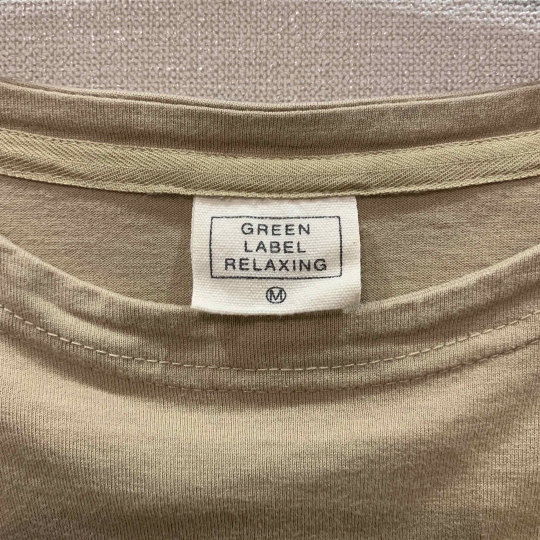 UNITED ARROWS green label relaxing(ユナイテッドアローズグリーンレーベルリラクシング)のユナイテッドアローズ　ボーダーTシャツ　Mサイズ メンズのトップス(Tシャツ/カットソー(七分/長袖))の商品写真