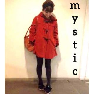 mystic - mystic ダッフルコート　訳あり　赤ダッフルコート　あいのり　桃ちゃん着用