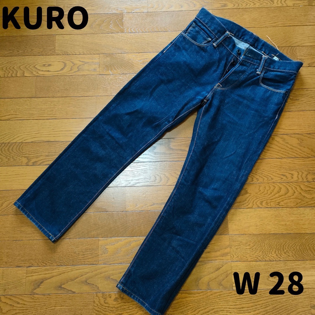 KURO(クロ)のKURO/クロ/GRAPHITE/グラファイト/One Wash/28インチ メンズのパンツ(デニム/ジーンズ)の商品写真