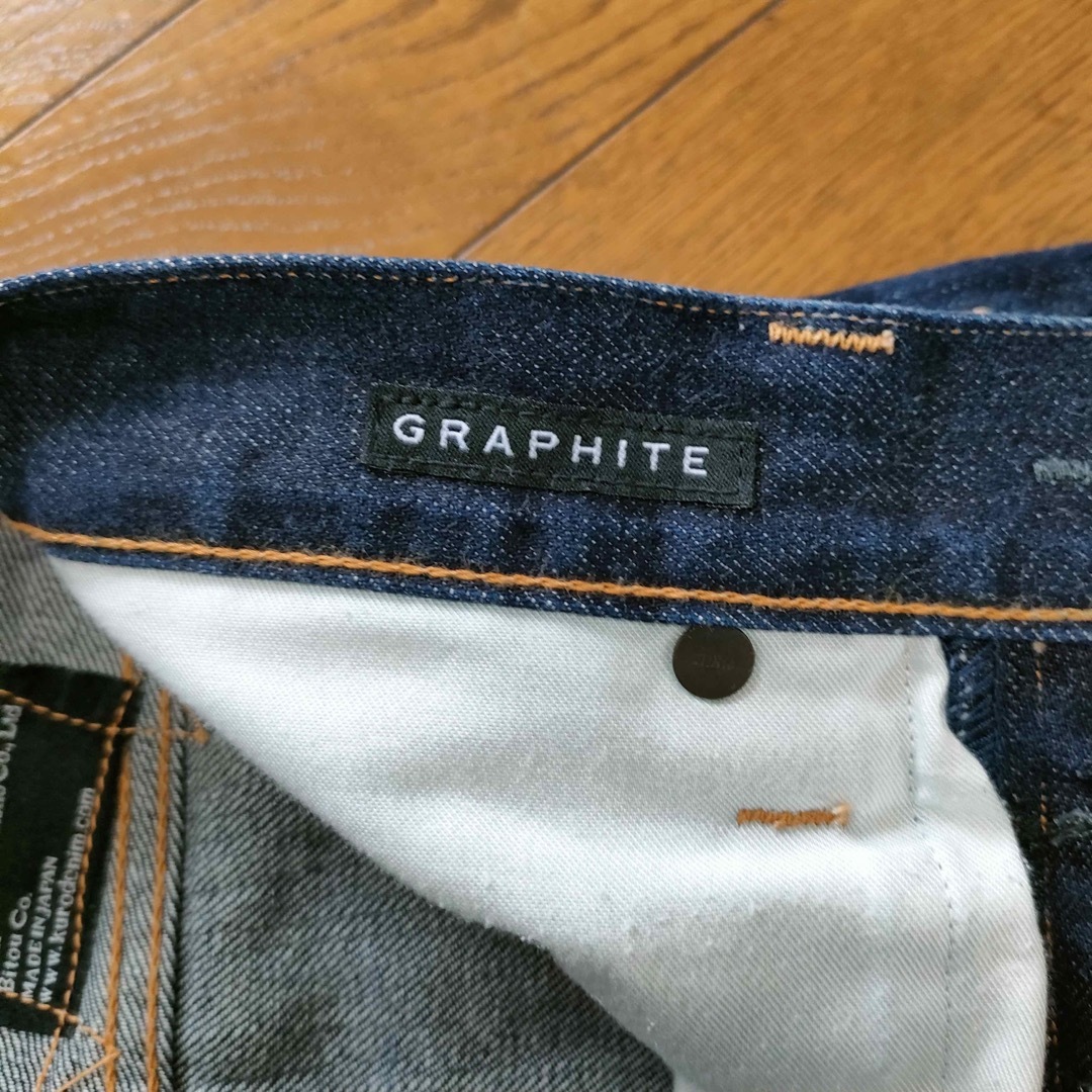 KURO(クロ)のKURO/クロ/GRAPHITE/グラファイト/One Wash/28インチ メンズのパンツ(デニム/ジーンズ)の商品写真