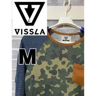 ヴィスラ(VISSLA)のVISSLA ヴィスラ ロンT M 迷彩(Tシャツ/カットソー(七分/長袖))