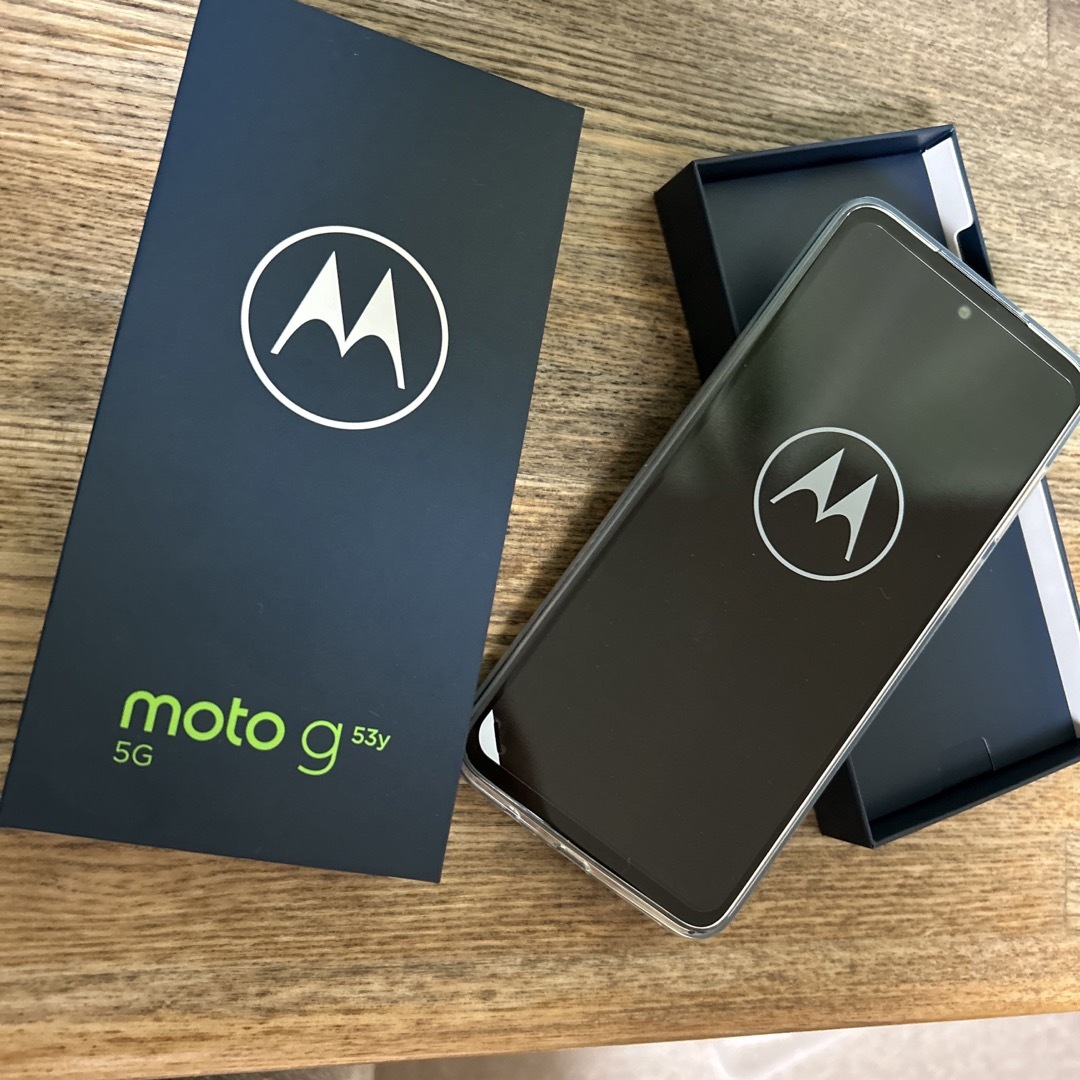 MOTOROLA moto g53y 5G A301MO インクブラックスマホ家電カメラ