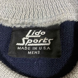 90年代 Lido Sports ウールニットセーター USA製 メンズL ヴィンテージ /eaa378191