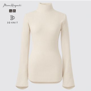 ユニクロ(UNIQLO)の3Dリブハイネックセーター　mame uniqlo(ニット/セーター)