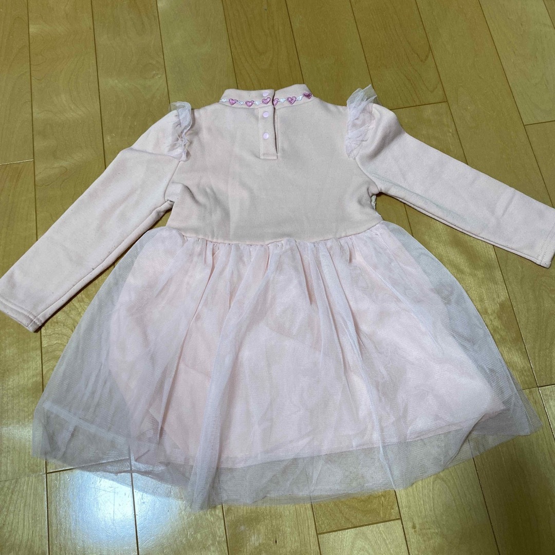 mezzo piano(メゾピアノ)の110 ドレスワンピース キッズ/ベビー/マタニティのキッズ服女の子用(90cm~)(ワンピース)の商品写真