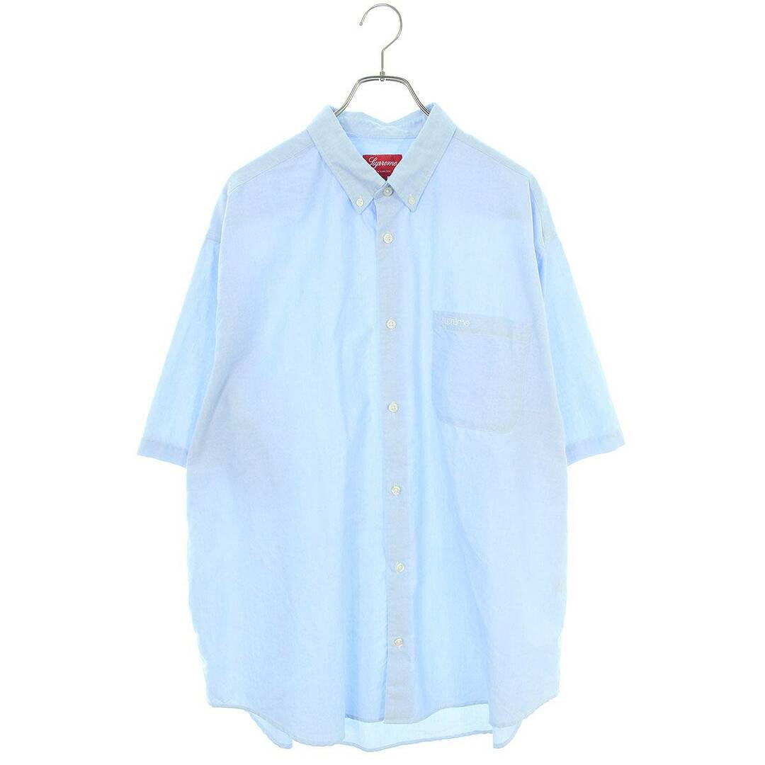 シュプリーム  23SS  Loose Fit S/S Oxford Shirt ルーズフィットオクスフォード半袖シャツ メンズ L