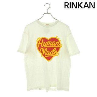 ヒューマンメイド(HUMAN MADE)のヒューマンメイド  HEART S/S T-SHIRT ハートロゴプリントTシャツ メンズ L(Tシャツ/カットソー(半袖/袖なし))