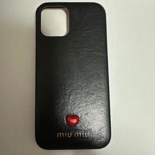 miu miu iPhone12 ケース　ストーン　クリスタル