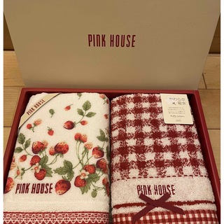 ピンクハウス(PINK HOUSE)の【新品未使用品 】pinkhouse フェイスタオル 2枚セット ピンクハウス(タオル/バス用品)