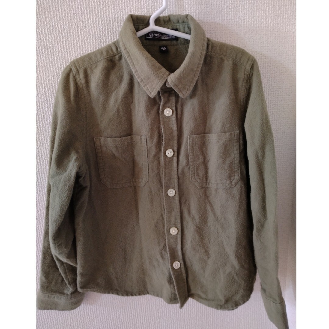 MARKEY'S(マーキーズ)のマーキーズ　カーキシャツ　130 キッズ/ベビー/マタニティのキッズ服男の子用(90cm~)(ブラウス)の商品写真