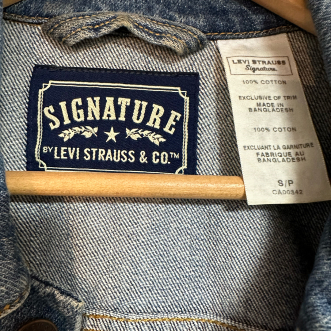 Levi's(リーバイス)の【古着】リーバイス　デニムジャケット　sサイズ メンズのジャケット/アウター(Gジャン/デニムジャケット)の商品写真