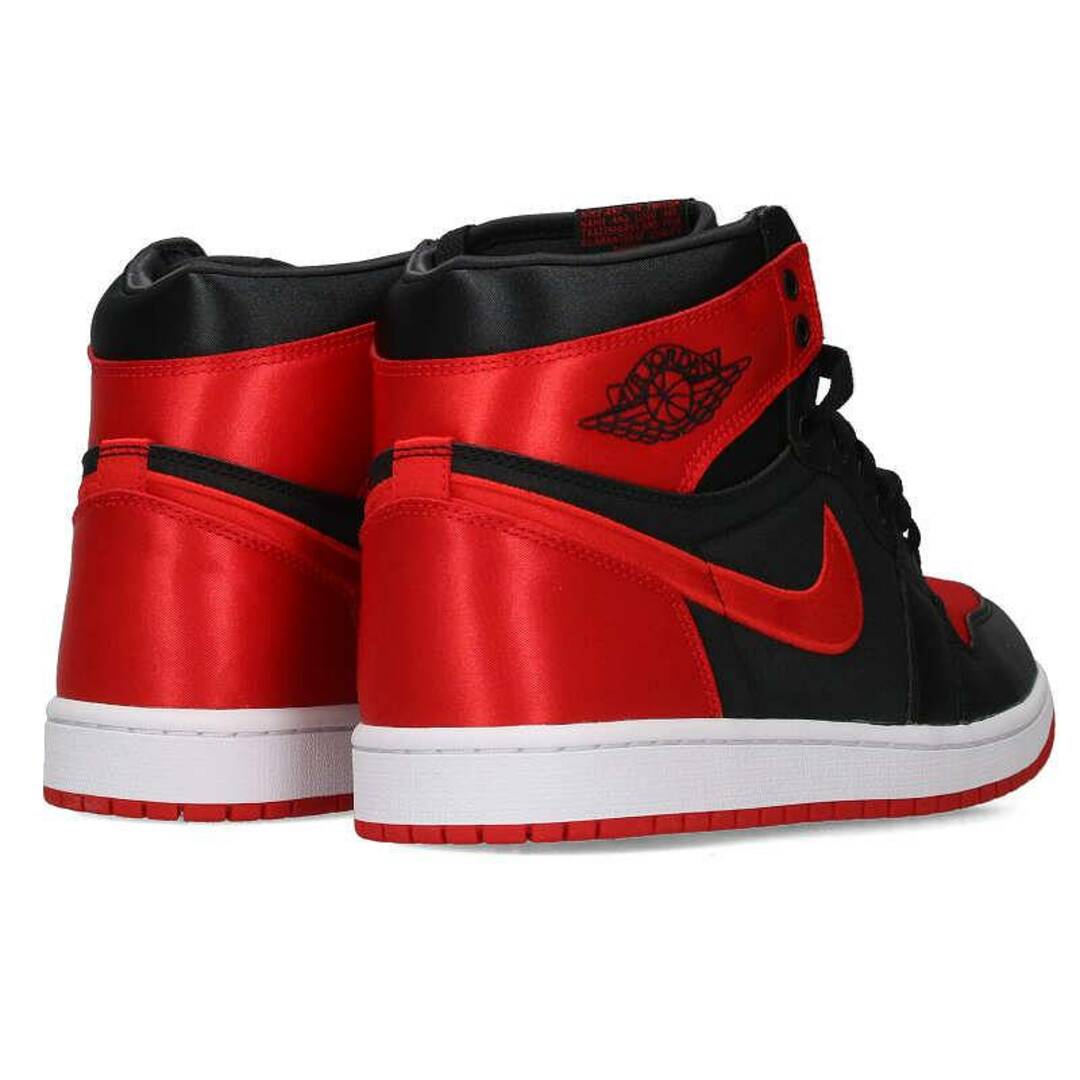 NIKE WMNS AIR JORDAN1 satin red 27センチ