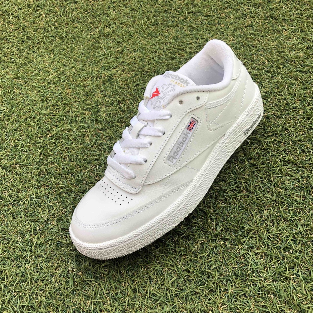 美品24.5Reebok CLUB C 85リーボック クラブC85 HW284スニーカー