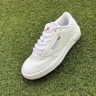 リーボック(Reebok)の美品24.5Reebok CLUB C 85リーボック クラブC85 HW284(スニーカー)