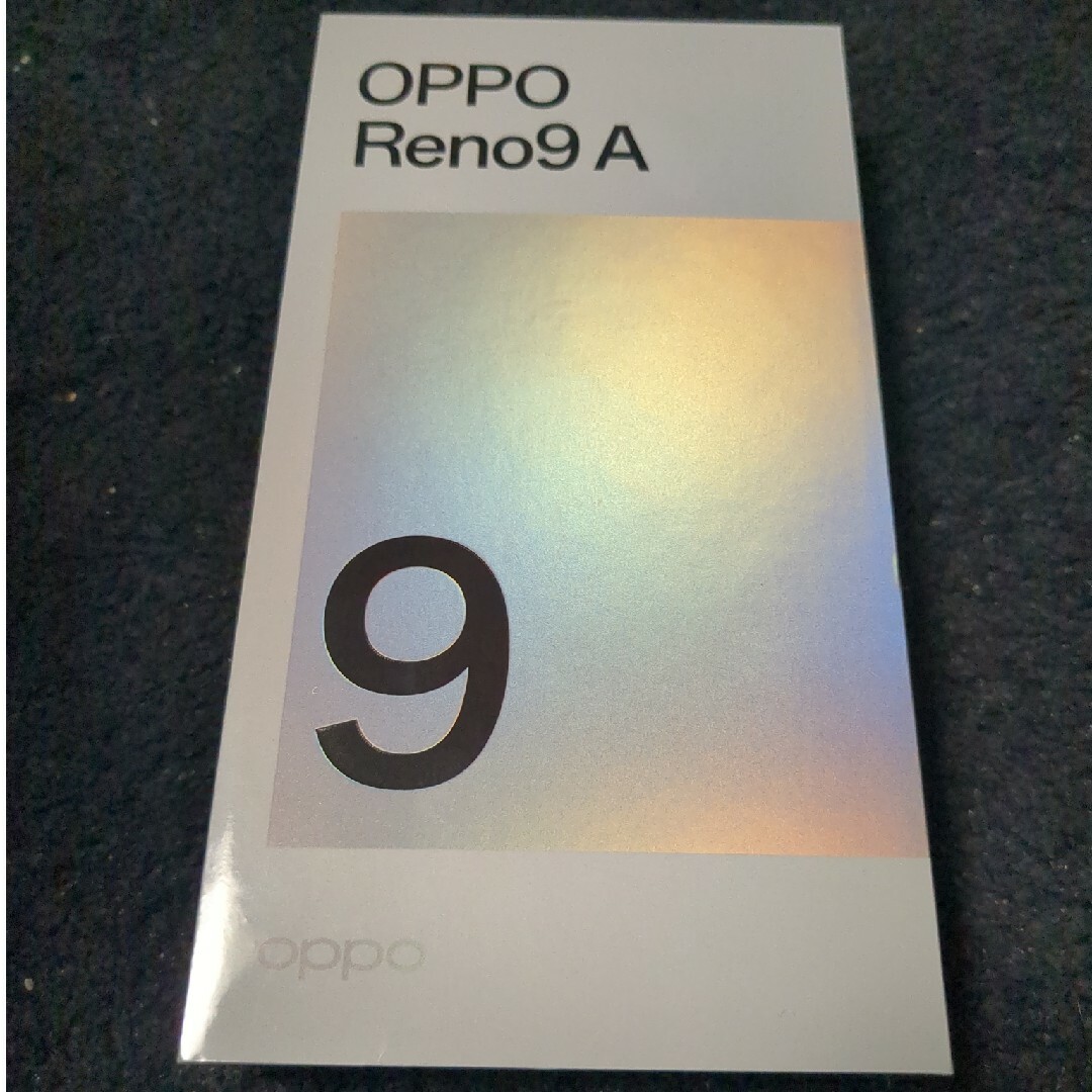 スマートフォン本体完全未開封品　OPPO Reno9 A　ムーンホワイト