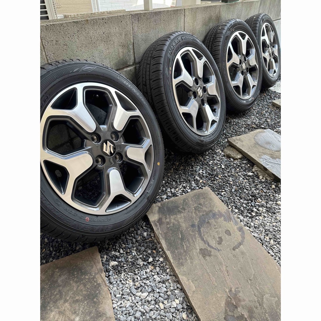 スズキ - 新車外し MR52S ハスラー純正アルミホイール タイヤ付き
