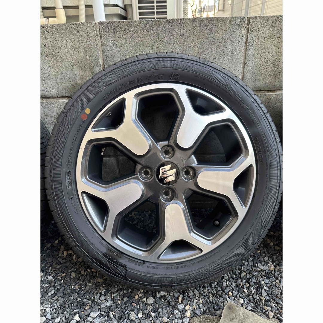 ハスラー 純正タイヤホイール4本セット 新車外し - タイヤ・ホイール ハスラー 純正タイヤホイール4本セット 新車外し - タイヤ・ホイール