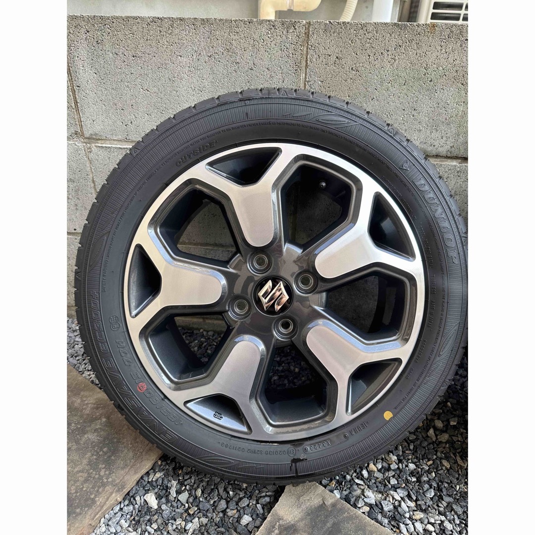 スズキ - 新車外し MR52S ハスラー純正アルミホイール タイヤ付き
