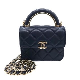 CHANEL ♡リボン付きチェーンクラッチ マトラッセ