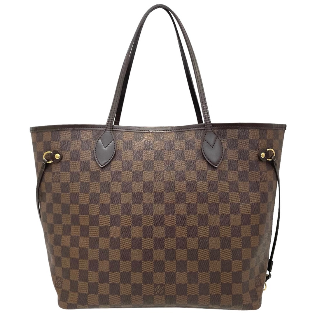 LOUIS VUITTON ルイヴィトン トートバッグ ネヴァーフルMM ダミエ ハンドバッグ レッド 赤 かばん 鞄 N51105 ブラウン 茶 スリーズ ゴールド金具 レディース【品】のサムネイル