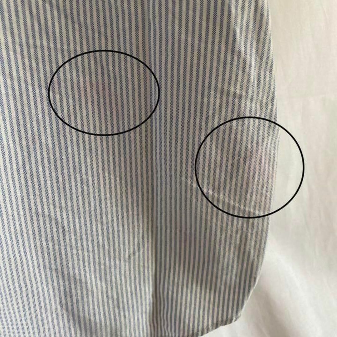 Ralph Lauren(ラルフローレン)のラルフローレン ボタンダウン　 半袖　シャツ　ストライプ　水色　白　刺繍 メンズのトップス(シャツ)の商品写真