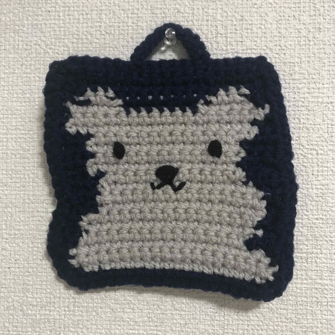 *ハンドメイド*エコたわし・鍋敷き*くま* | フリマアプリ ラクマ