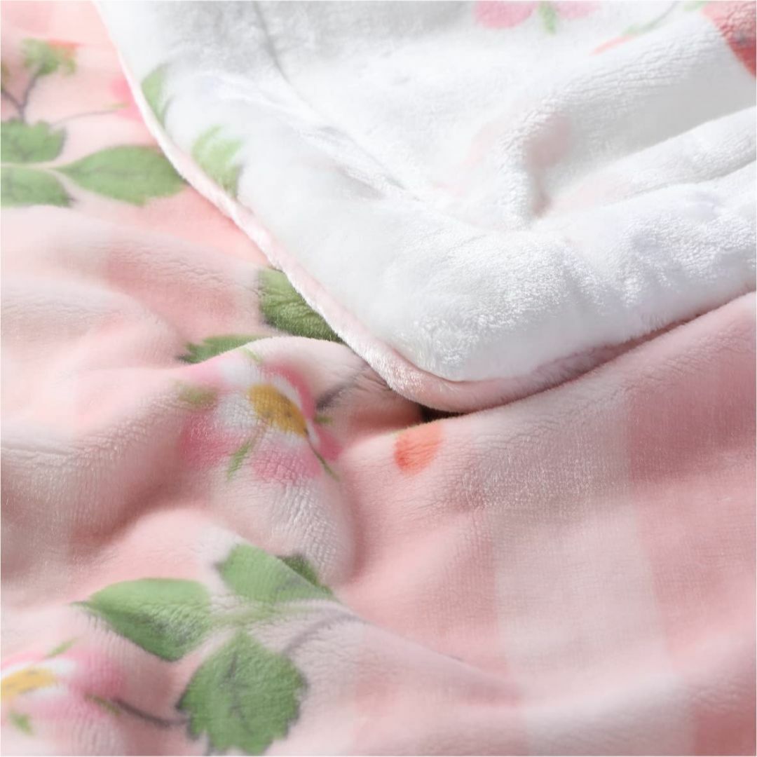 【色: ピンク】西川 (Nishikawa) 毛布 シングル 洗える ウェッジウ