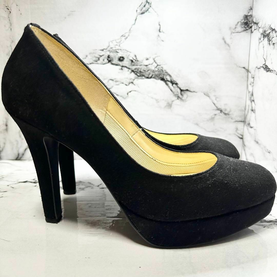 ESPERANZA(エスペランサ)の【美品】esperanza パンプス　23cm 黒　結婚式 レディースの靴/シューズ(ハイヒール/パンプス)の商品写真