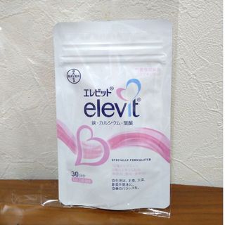 エレビット(elevit)のエレビット　葉酸　1袋　30日分　鉄分　カルシウム(その他)