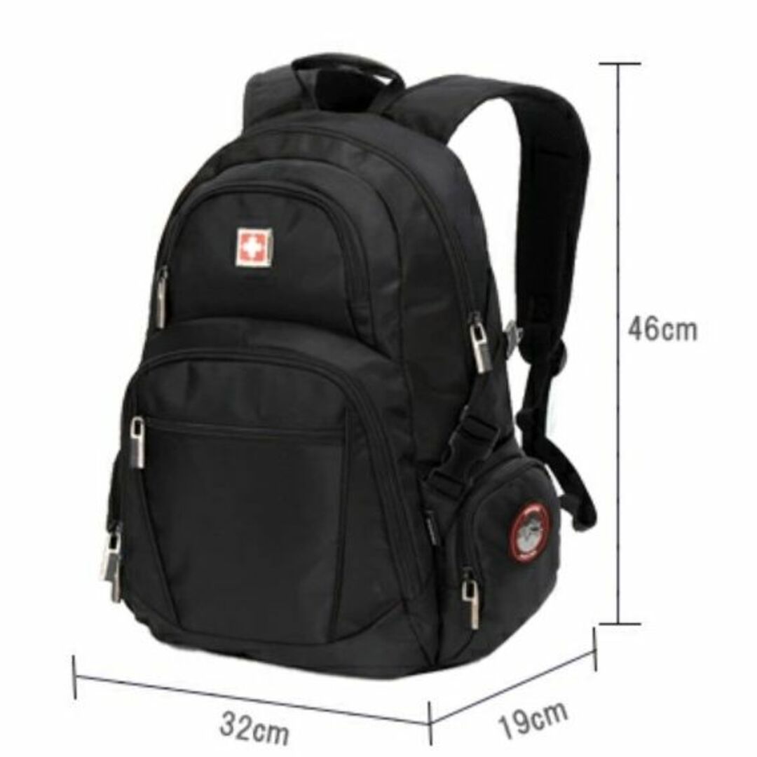 SWISSWIN(スイスウィン)の⭐️はとみ様専用⭐️【1回のみ使用】swisswinリュック30L　SW9038 メンズのバッグ(バッグパック/リュック)の商品写真