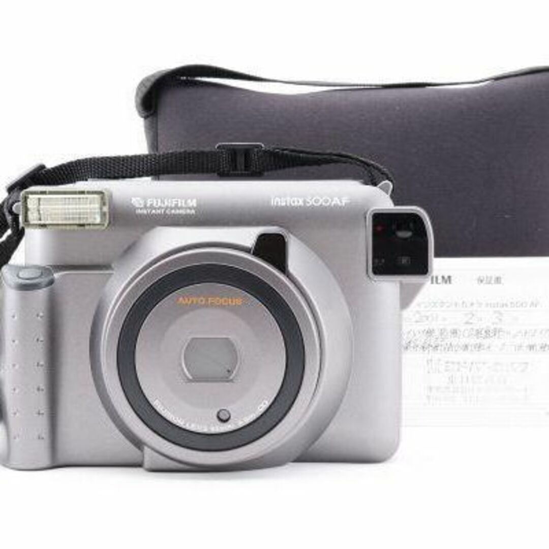 売り値下 【美品】 Fujifilm Instax 500AF インスタントカメラ チェキ