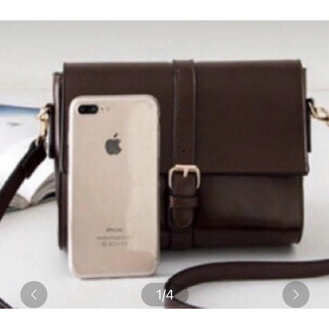 たけしん様専用 茶色ショルダーバック レディースのバッグ(ショルダーバッグ)の商品写真
