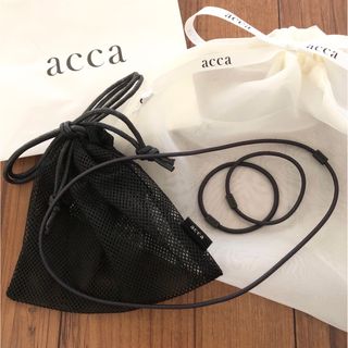 アッカ(acca)のacca 新品ヘアポニー(ヘアゴム/シュシュ)