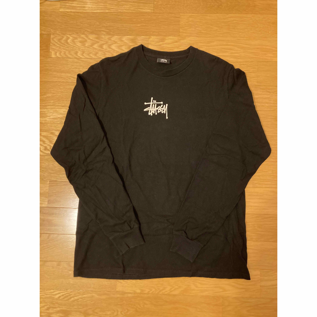 STUSSY(ステューシー)のステューシー stussy ロンT ロングスリーブ 長袖Tシャツ 黒 メンズのトップス(Tシャツ/カットソー(七分/長袖))の商品写真